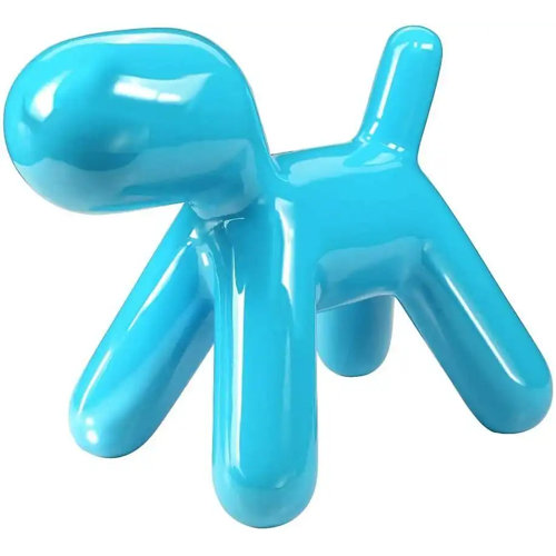 Wrought Studio Lambertville Dog Shape Footstool Chair Seat, Animal